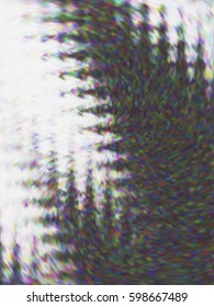 Vector illusion of blur effect. Abstract background with mesh gradient. Colorful shades. Abstract composition, halftone effect. Vector EPS10