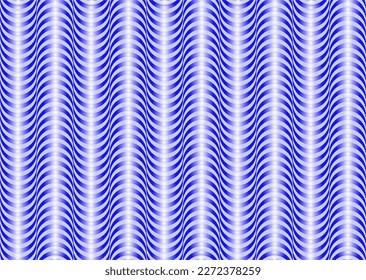 vector illusion of curved lines and geometric planes with blue tones
