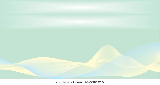 Vektorgrafik mit Bergsilhouette