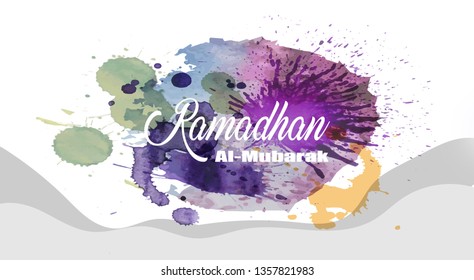 Vector Illustaration for Ramadhan, Sign, banner, advertising and browser.