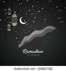Vector Illustaration for Ramadhan, Sign, banner, advertising and browser.
