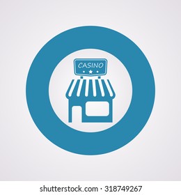 Vector illustartion of casino and gambling icon