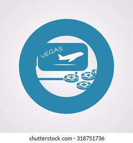 Vector illustartion of casino and gambling icon