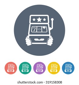 Vector illustartion of casino and gambling icon