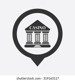 Vector illustartion of casino and gambling icon