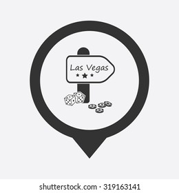 Vector illustartion of casino and gambling icon