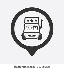 Vector illustartion of casino and gambling icon