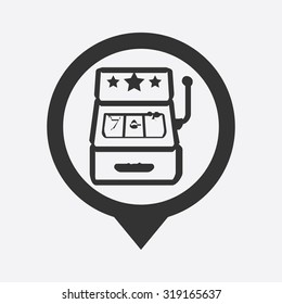 Vector illustartion of casino and gambling icon