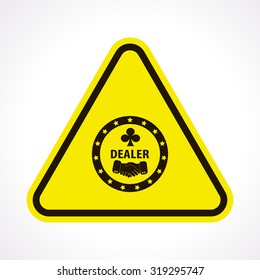 Vector illustartion of casino and gambling icon
