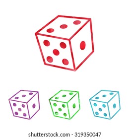 Vector illustartion of casino and gambling icon