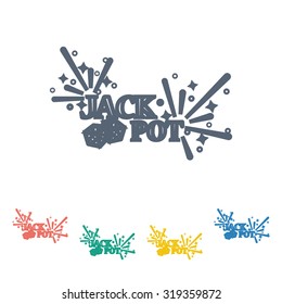 Vector illustartion of casino and gambling icon