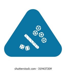 Vector illustartion of casino and gambling icon