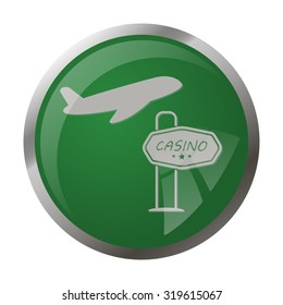 Vector illustartion of casino and gambling icon
