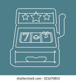 Vector illustartion of casino and gambling icon