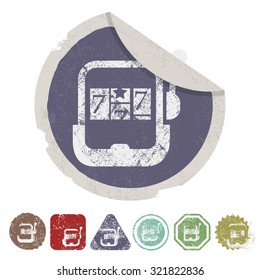 Vector illustartion of casino and gambling icon