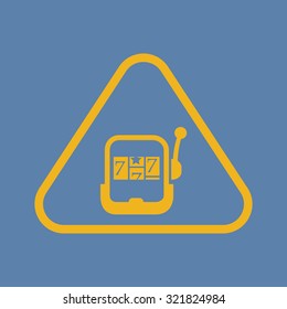 Vector illustartion of casino and gambling icon