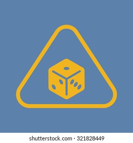 Vector illustartion of casino and gambling icon