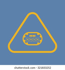 Vector illustartion of casino and gambling icon