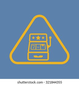 Vector illustartion of casino and gambling icon