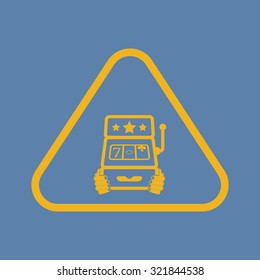 Vector illustartion of casino and gambling icon