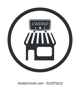 Vector illustartion of casino and gambling icon