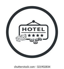 Vector illustartion of casino and gambling icon