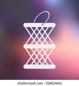 Vector illustartion of fishing and fish icon