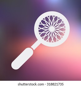 Vector illustartion of fishing and fish icon