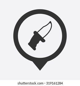 Vector illustartion of fishing and fish icon