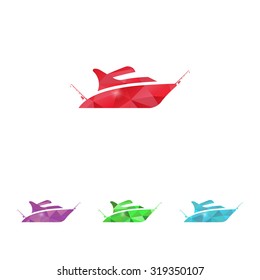 Vector illustartion of fishing and fish icon