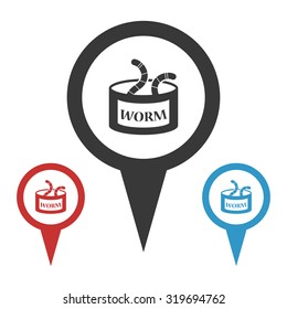 Vector illustartion of fishing and fish icon