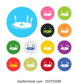 Vector illustartion of fishing and fish icon