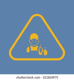Vector illustartion of fishing and fish icon