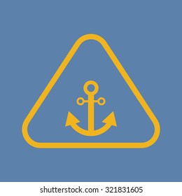 Vector illustartion of fishing and fish icon