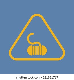 Vector illustartion of fishing and fish icon