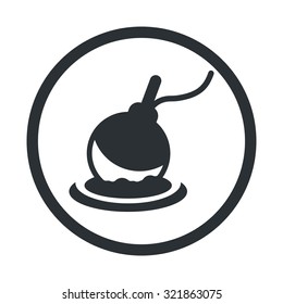 Vector illustartion of fishing and fish icon
