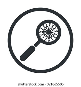 Vector illustartion of fishing and fish icon