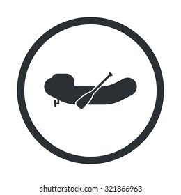 Vector illustartion of fishing and fish icon
