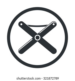 Vector illustartion of fishing and fish icon