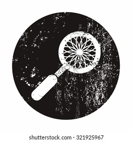 Vector illustartion of fishing and fish icon