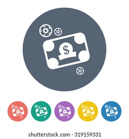 Vector illustartion of poker and gambling icon