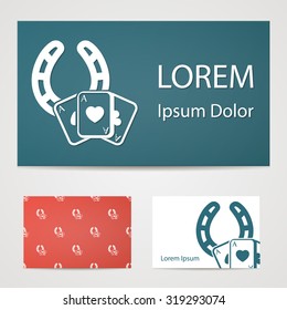 Vector illustartion of poker and gambling icon