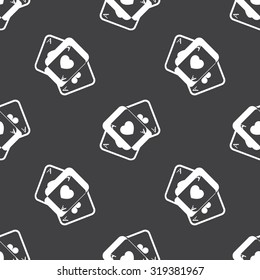 Vector illustartion of poker and gambling icon