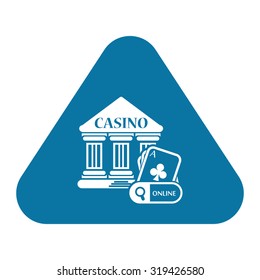Vector illustartion of poker and gambling icon
