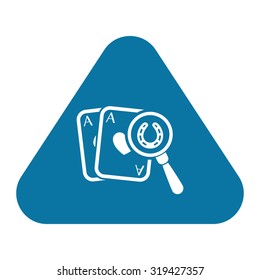 Vector illustartion of poker and gambling icon