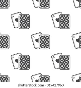 Vector illustartion of poker and gambling icon
