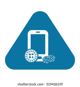 Vector illustartion of poker and gambling icon