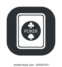 Vector illustartion of poker and gambling icon