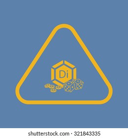 Vector illustartion of poker and gambling icon