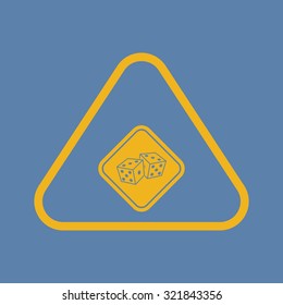 Vector illustartion of poker and gambling icon